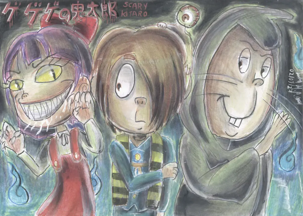 Gambar fanart dari Gegege no Kitaro