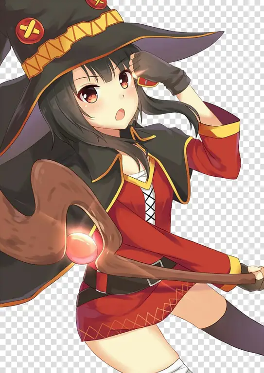 Contoh fanart Konosuba karya penggemar