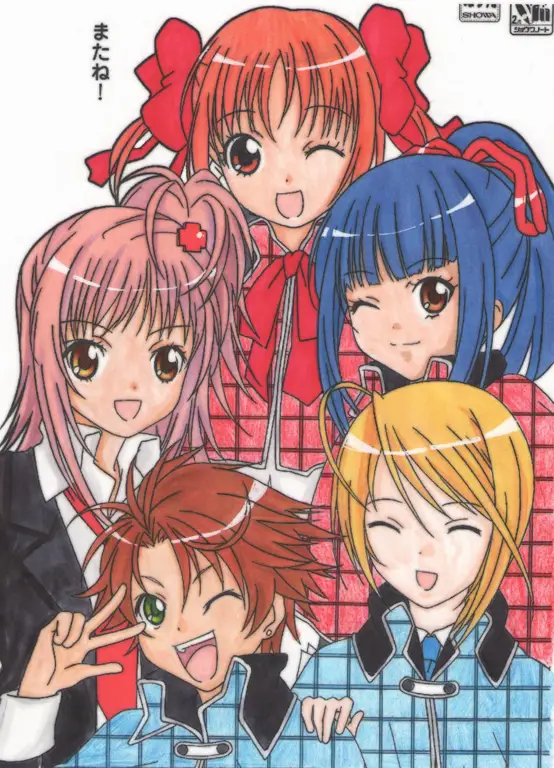 Kreativitas Penggemar Shugo Chara Gambar fanart dari penggemar Shugo Chara