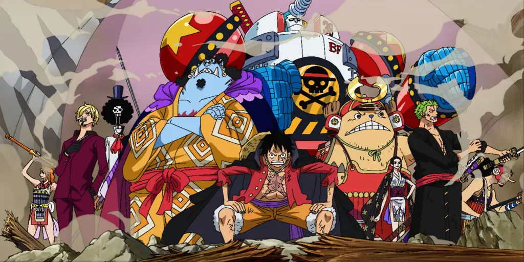 Gambar kru topi jerami One Piece