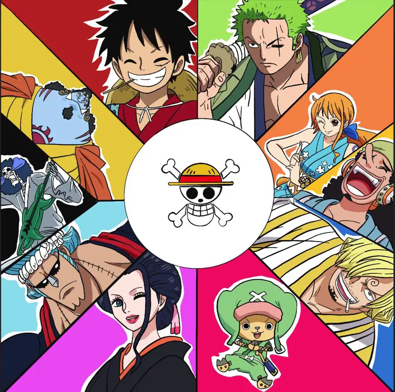 Gambar kru topi jerami One Piece