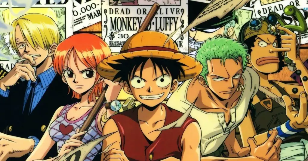 Gambar kru Topi Jerami One Piece