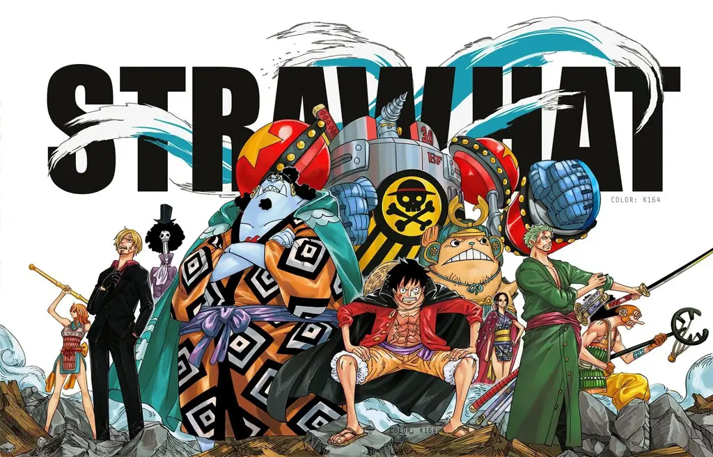 Kru Topi Jerami yang Setia Gambar Kru Topi Jerami One Piece
