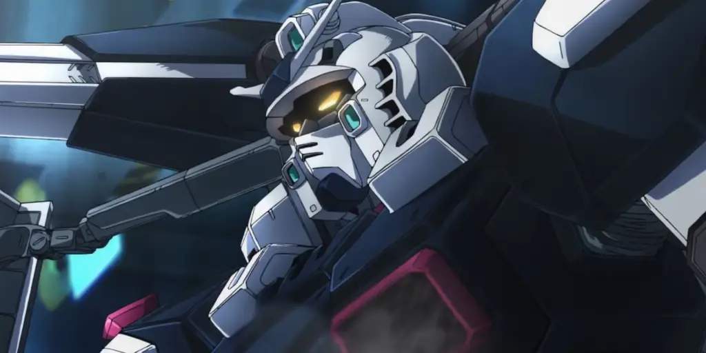 Gambar gaya animasi di Mobile Suit Gundam Thunderbolt