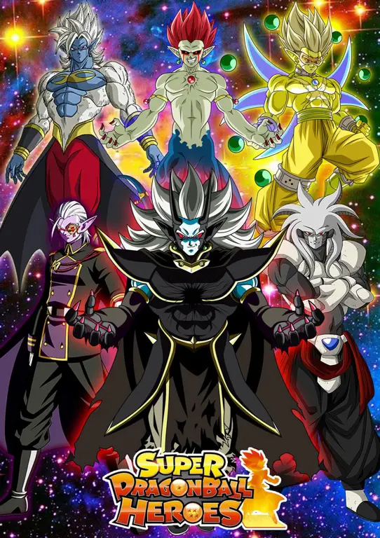 Gambar animasi berkualitas tinggi dari Super Dragon Ball Heroes