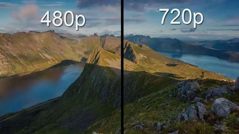 Contoh gambar definisi tinggi 720p