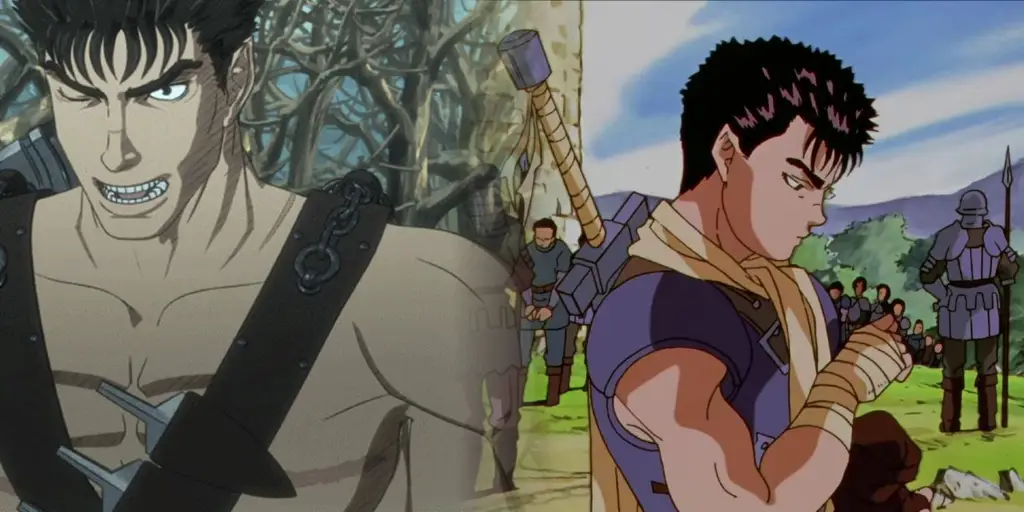 Gambar cuplikan anime Berserk yang menunjukkan kualitas visual yang tinggi