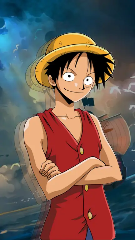 Gambar yang menunjukkan kualitas visual anime One Piece