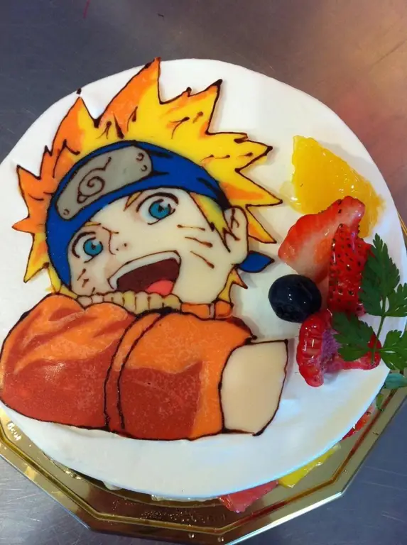 Kue ulang tahun bertema anime