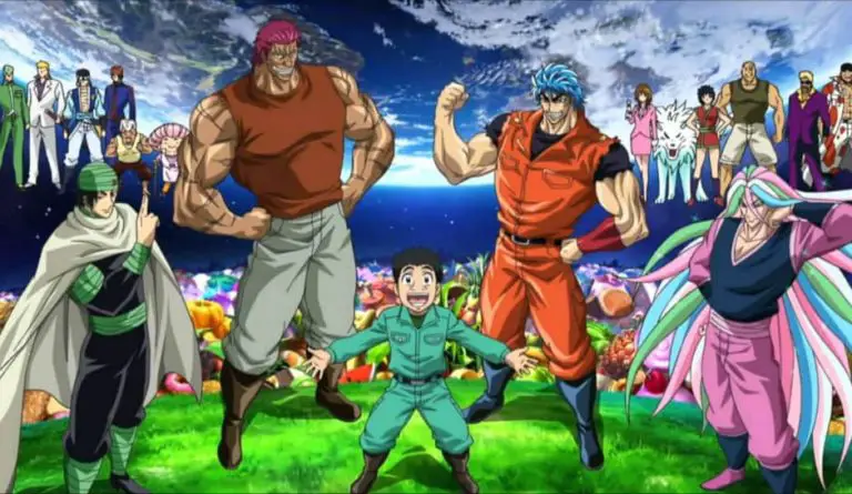 Adegan memasak Toriko yang luar biasa dan menggugah selera.