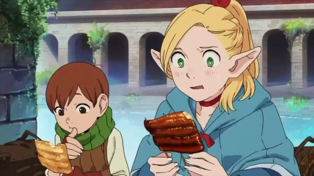 Berbagai hidangan lezat yang dibuat dari monster di Dungeon Meshi