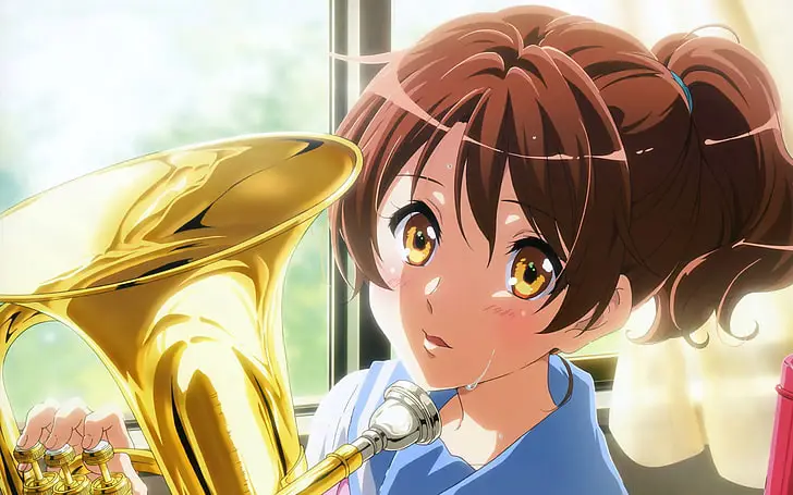 Gambar Kumiko dari anime Hibike! Euphonium