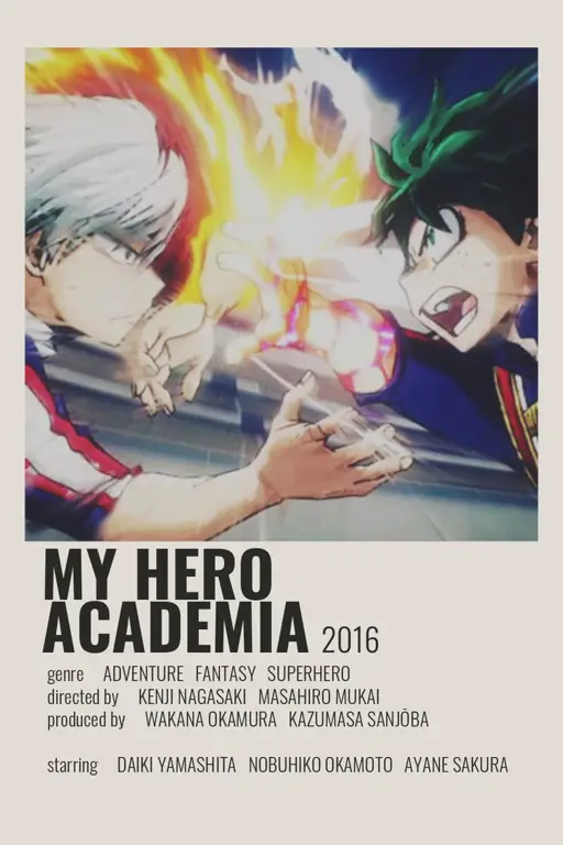 Poster-poster film My Hero Academia