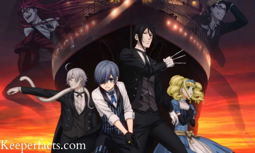 Gambar kunci seni Black Butler musim 2