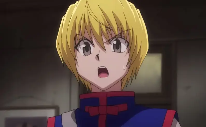 Gambar Kurapika dalam anime Hunter x Hunter