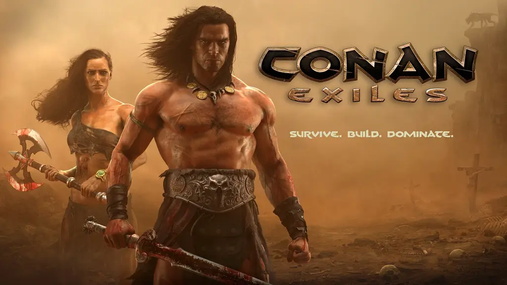 Gambar pembuatan karakter di Conan Exiles