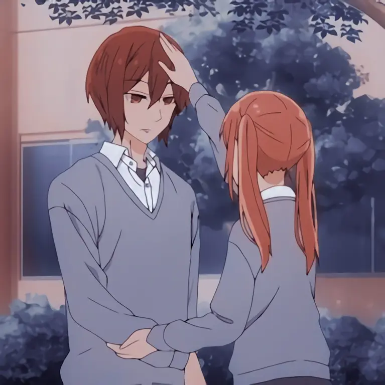 Gambar Kyosuke dan Remi dari Horimiya