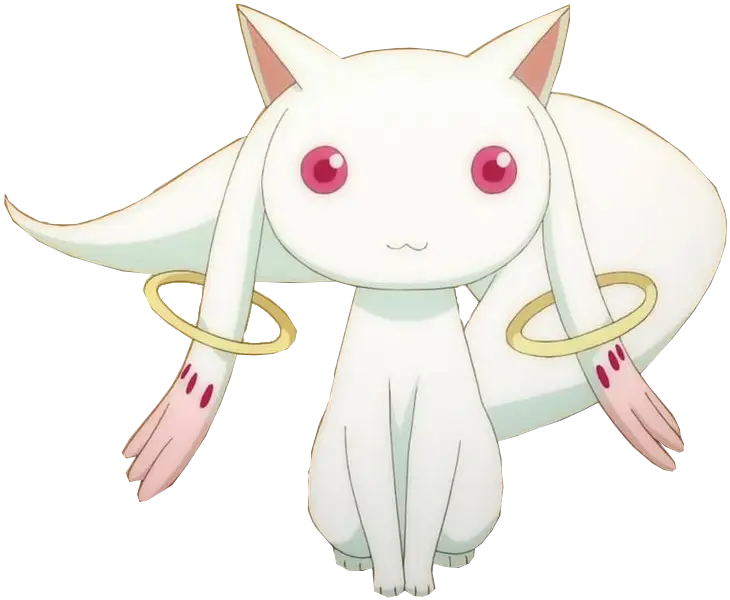 Gambar Kyubey, makhluk misterius di Madoka Magica