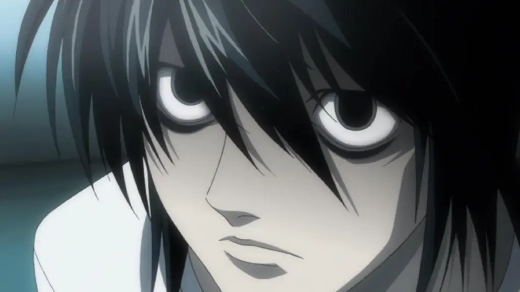 L, detektif jenius yang melawan Light Gambar L Lawliet dari Death Note