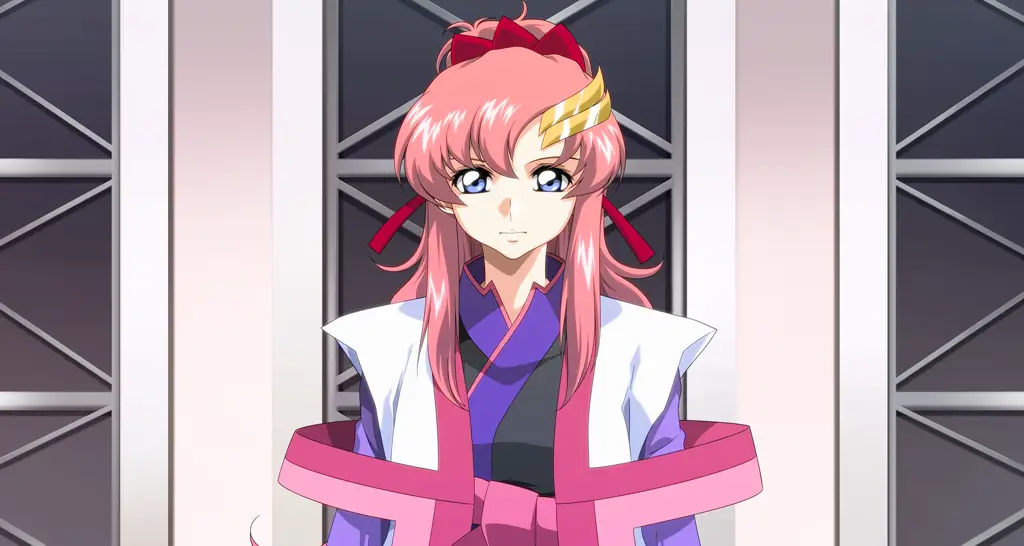 Gambar Lacus Clyne dari Gundam SEED