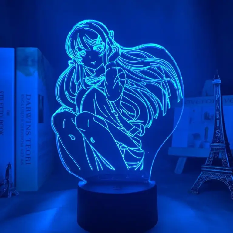 Lampu Anime 3D Print