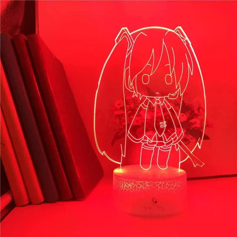 Lampu Tidur Gadis Anime Lucu