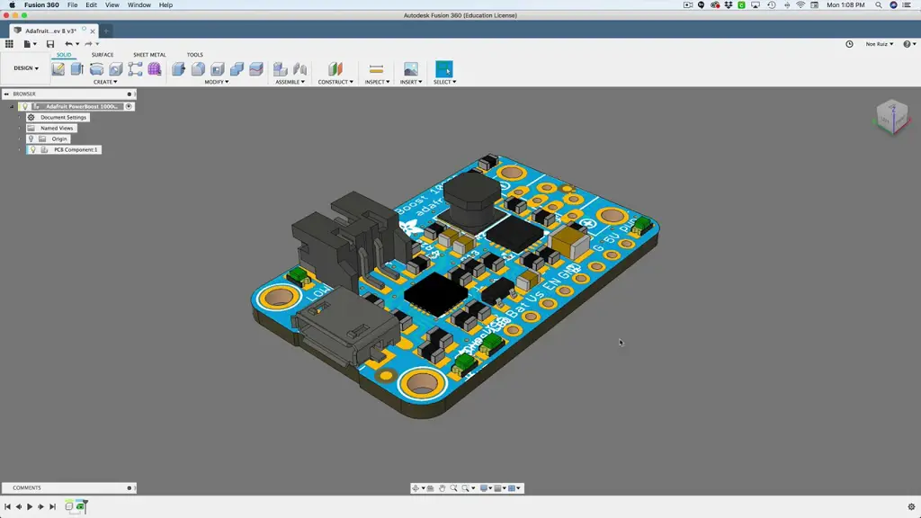 Tutorial animasi Fusion 360