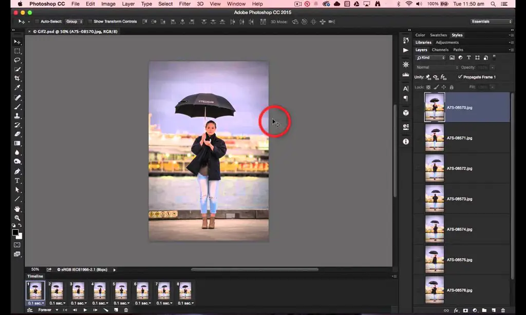 Cara membuat animasi di Photoshop