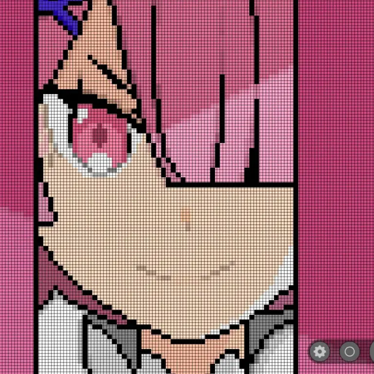 Tutorial pixel art anime mudah