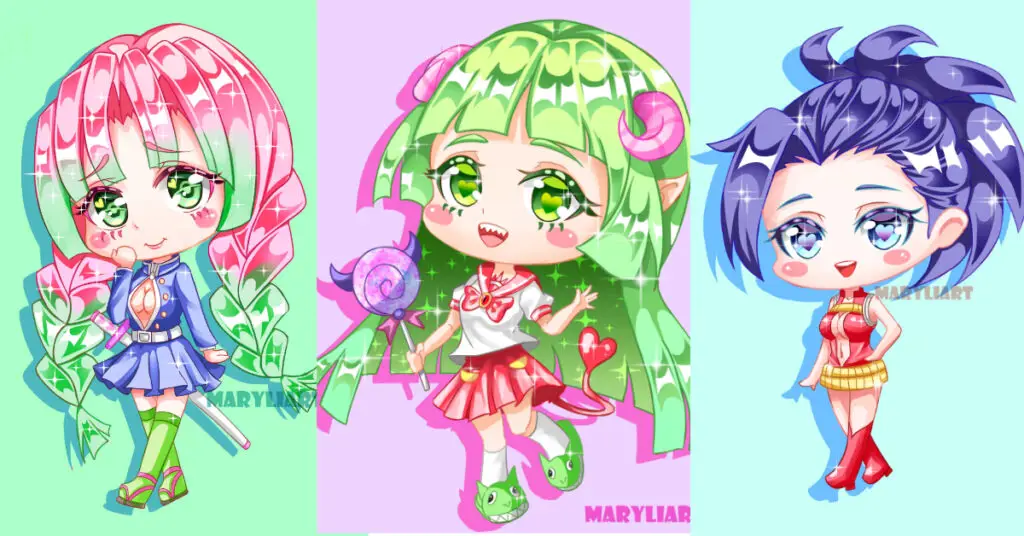 Tutorial menggambar anime chibi