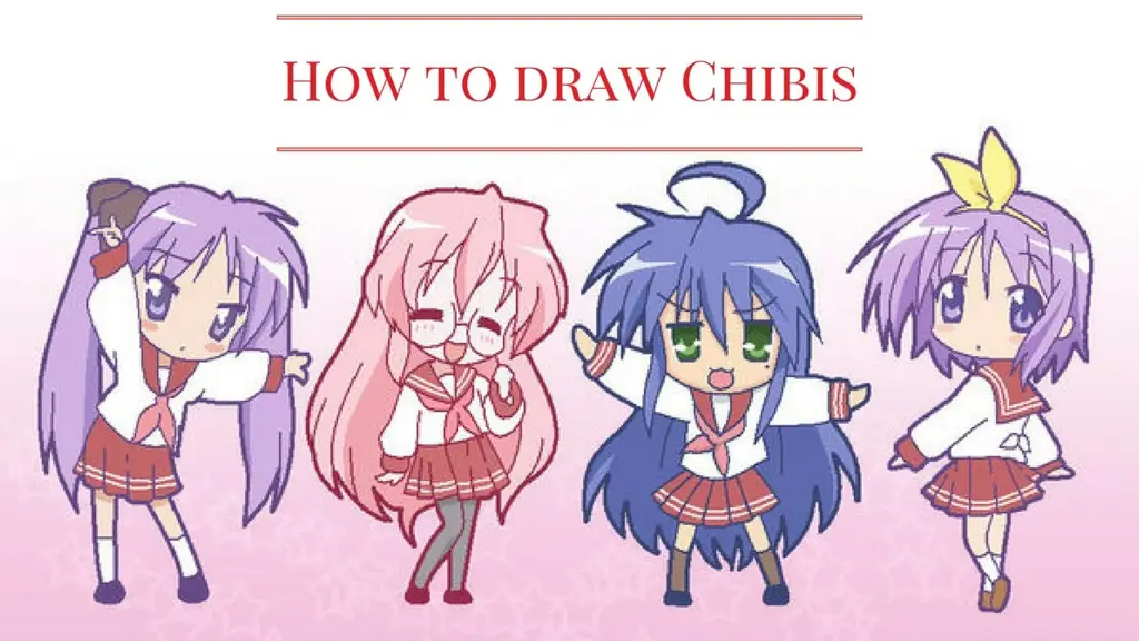 Tutorial menggambar anime chibi