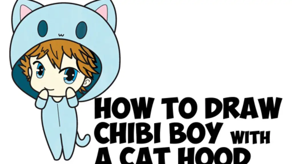 Tutorial menggambar chibi laki-laki dengan mudah