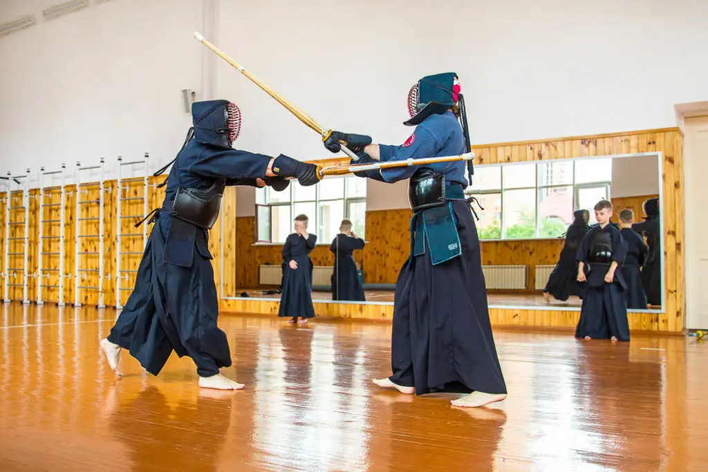 Gambar latihan kendo