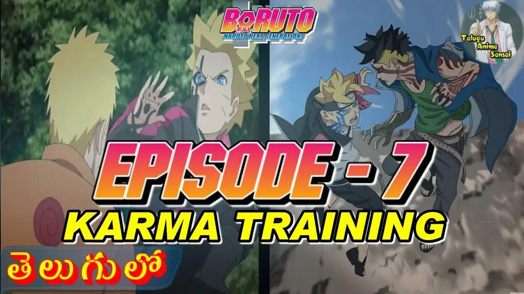 Boruto dan Kawaki berlatih bersama