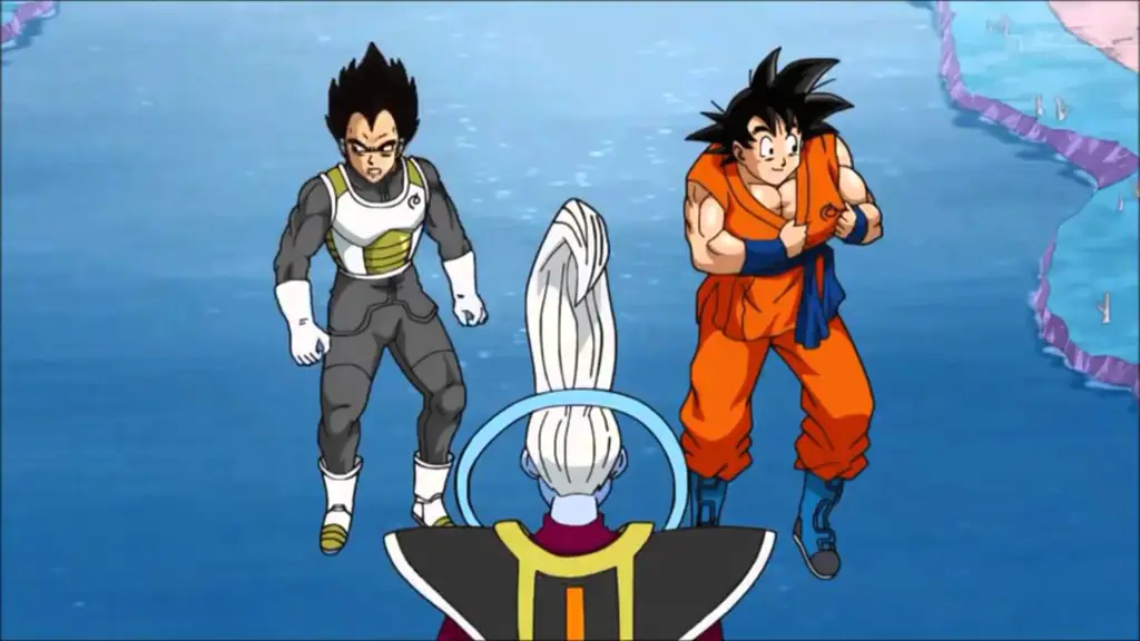 Goku dan Vegeta berlatih untuk menghadapi musuh yang kuat