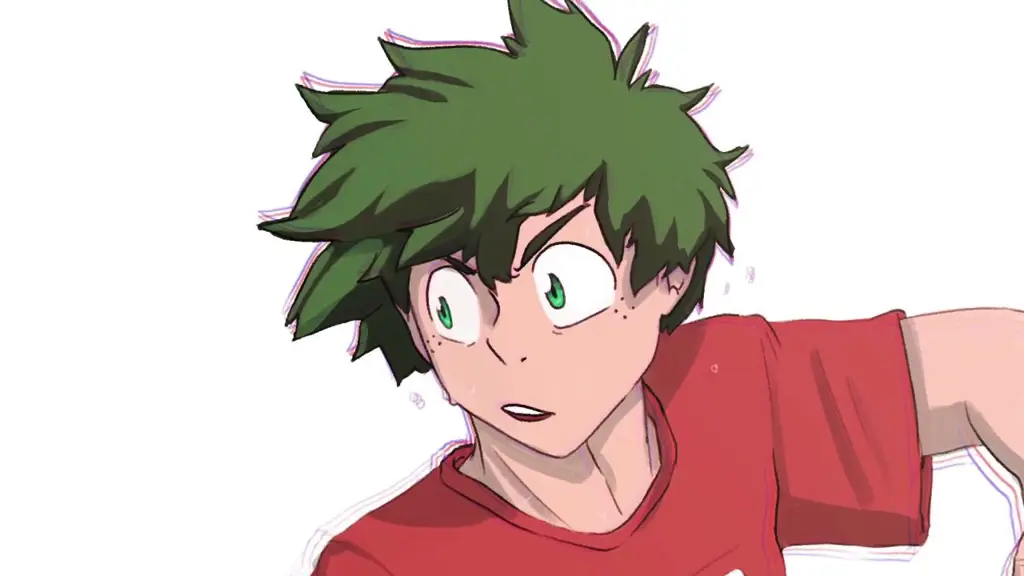 Izuku Midoriya berlatih keras untuk menguasai kekuatan One For All