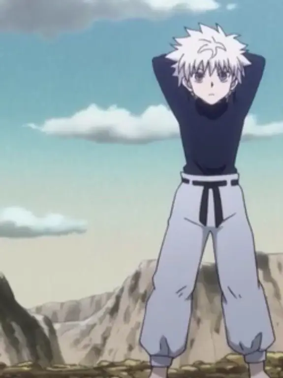 Killua Zoldyck berlatih keras sejak kecil