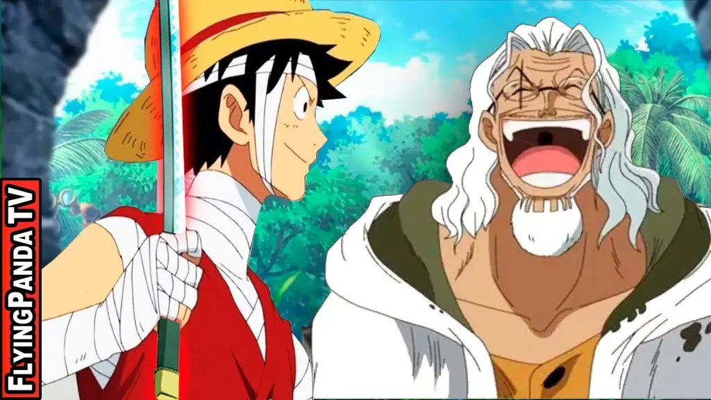 Luffy berlatih untuk meningkatkan kekuatannya