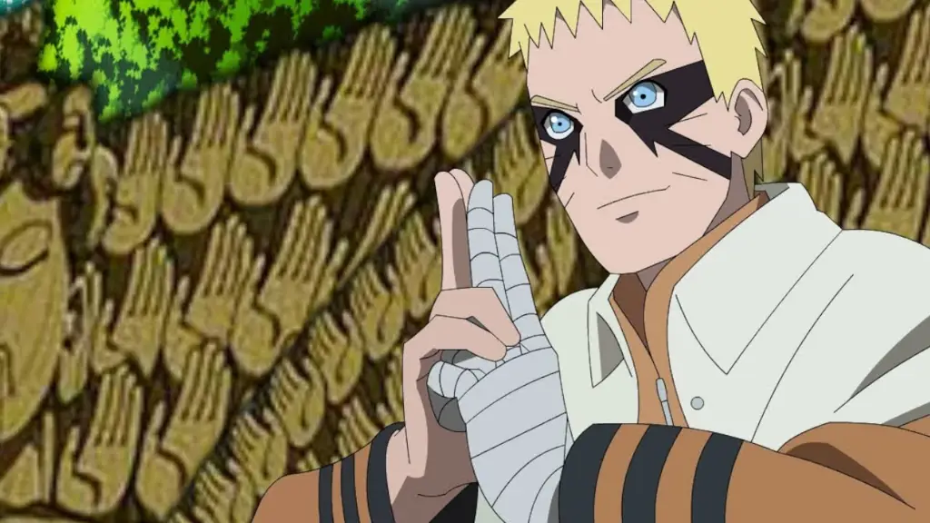 Gambar Naruto berlatih keras