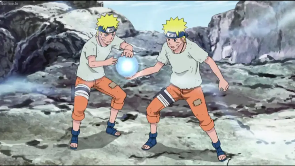 Naruto berlatih keras untuk menjadi Hokage