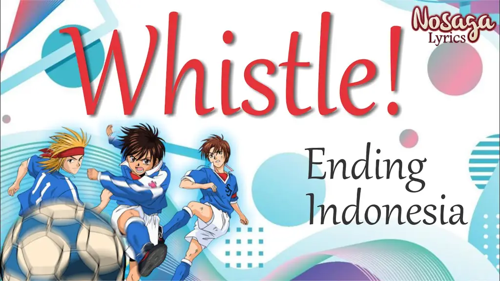 Gambar latihan sepak bola dalam anime Whistle!