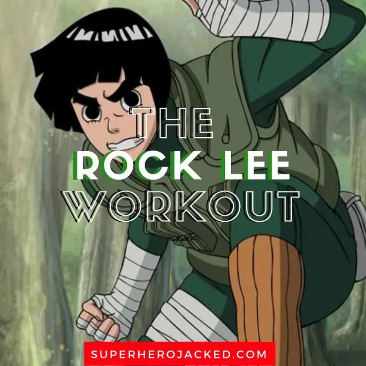 Rock Lee berlatih keras