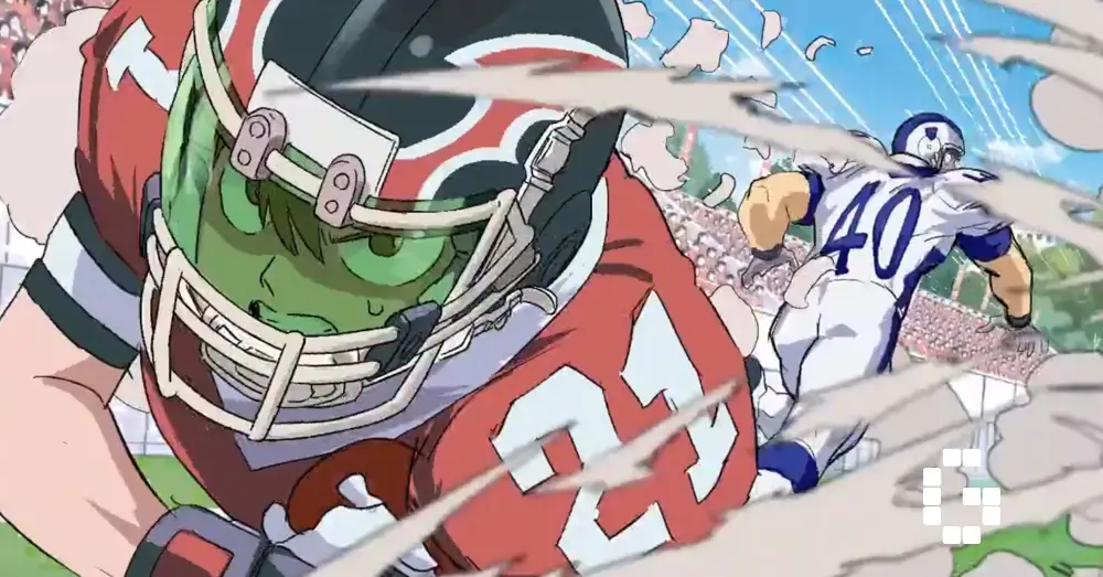 Gambar latihan tim Eyeshield 21