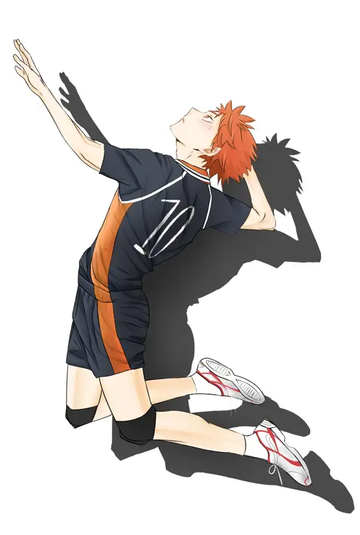 Gambar latihan intensif tim voli Karasuno