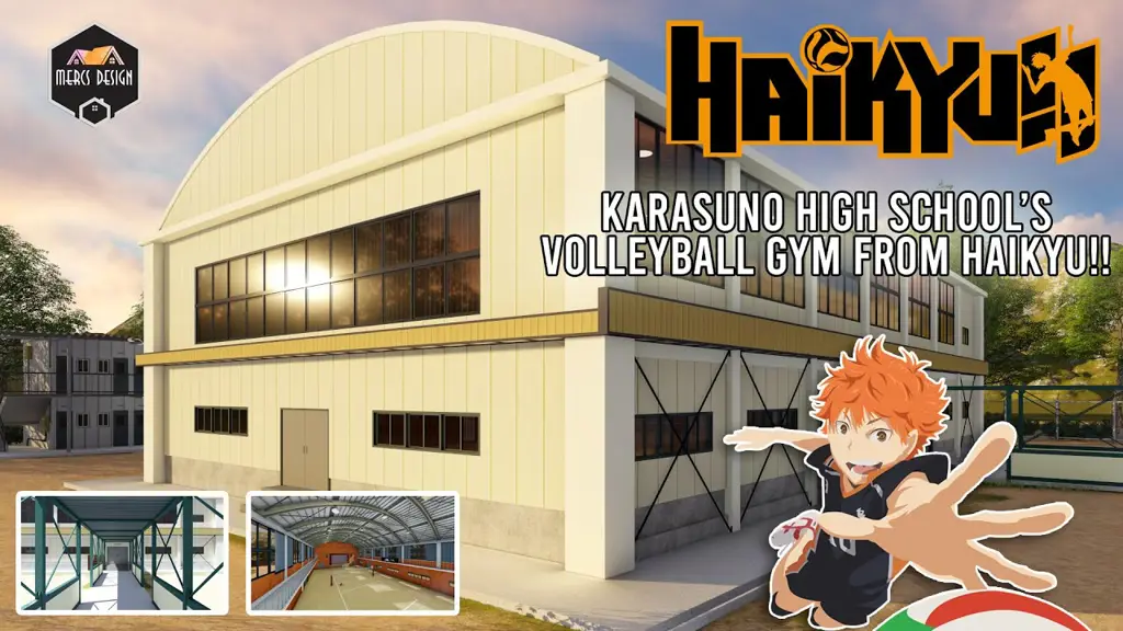 Gambar latihan keras para pemain voli Haikyuu!!