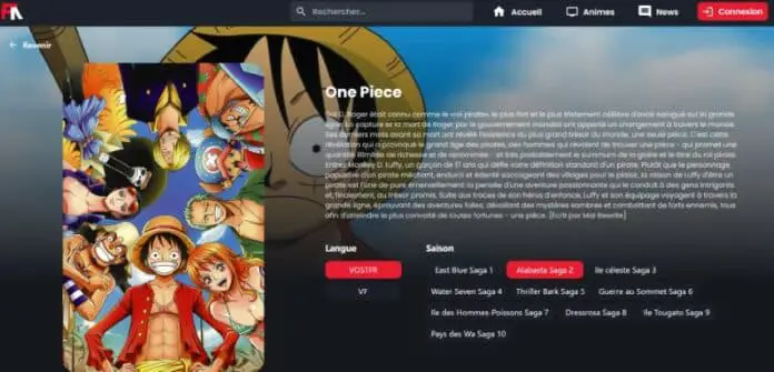 Logo berbagai layanan streaming anime