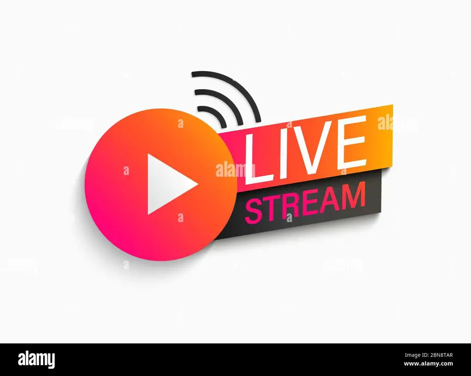 Logo berbagai layanan streaming legal