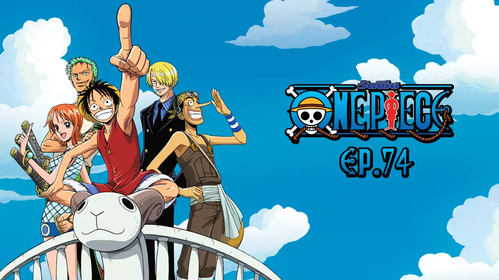 Gambar yang menampilkan logo berbagai layanan streaming One Piece