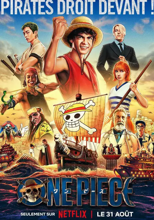 Layanan Streaming One Piece Gambar layanan streaming One Piece