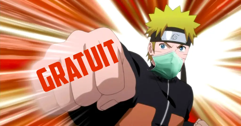 Logo layanan streaming Naruto